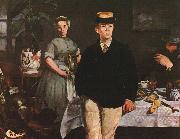 Edouard Manet, The Luncheon in the Studio